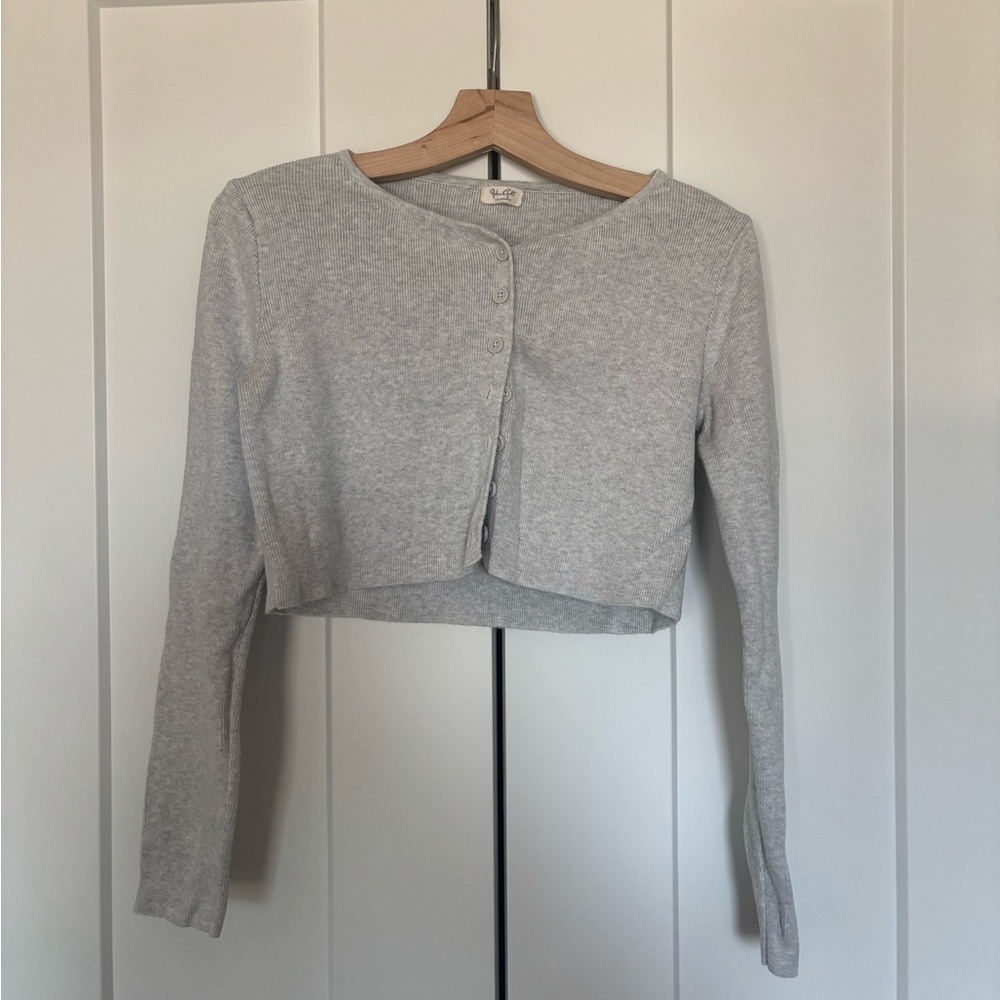 Brandy Melville John Galt Cropped Cardigan